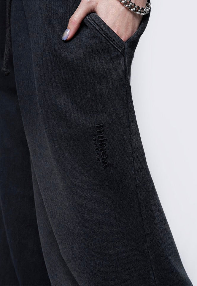 Minga London - Liv Black Wash - Sweat Pants | Nuclear Blast