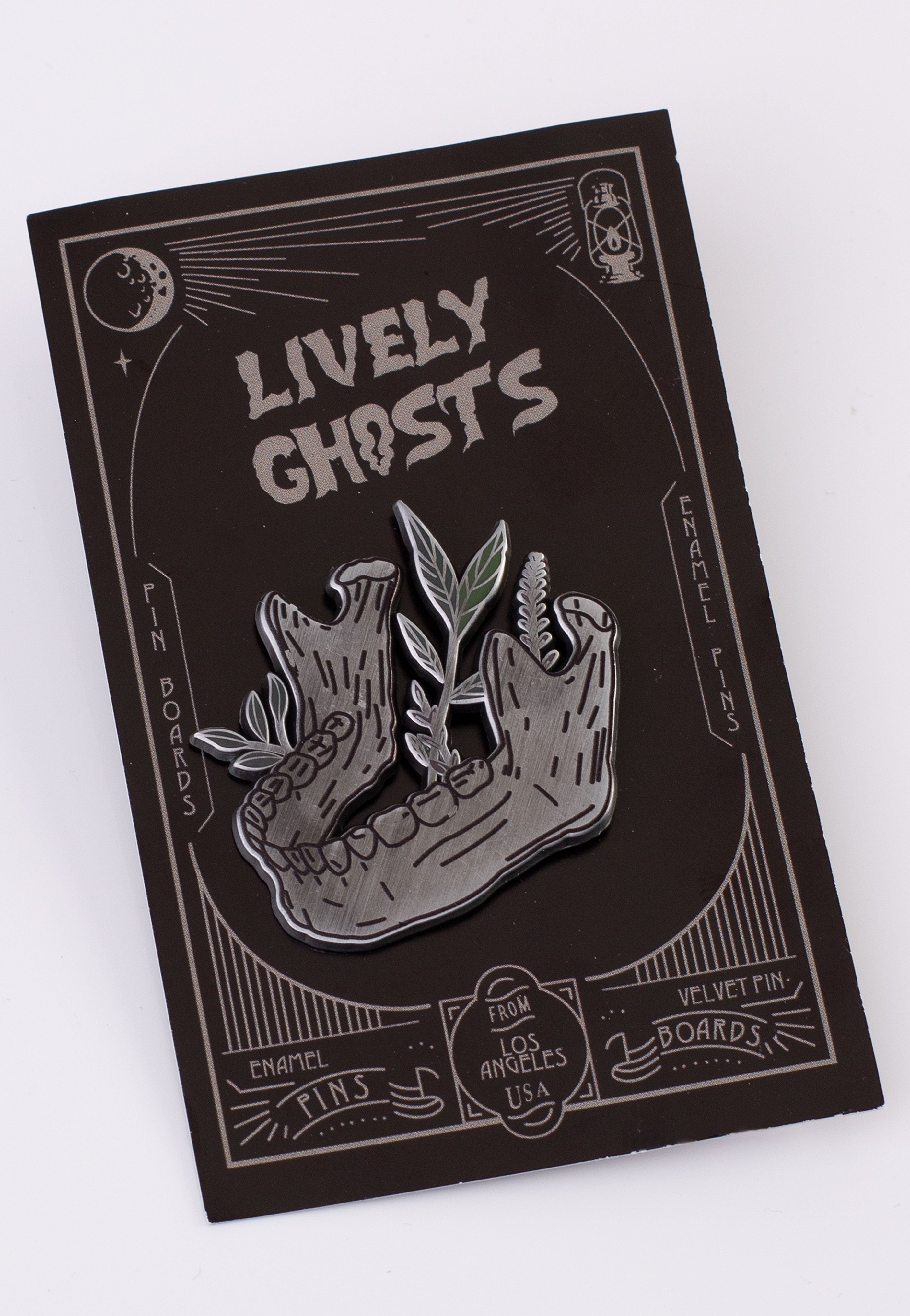 Lively Ghosts - Wilted - Pin | Neutral-Image