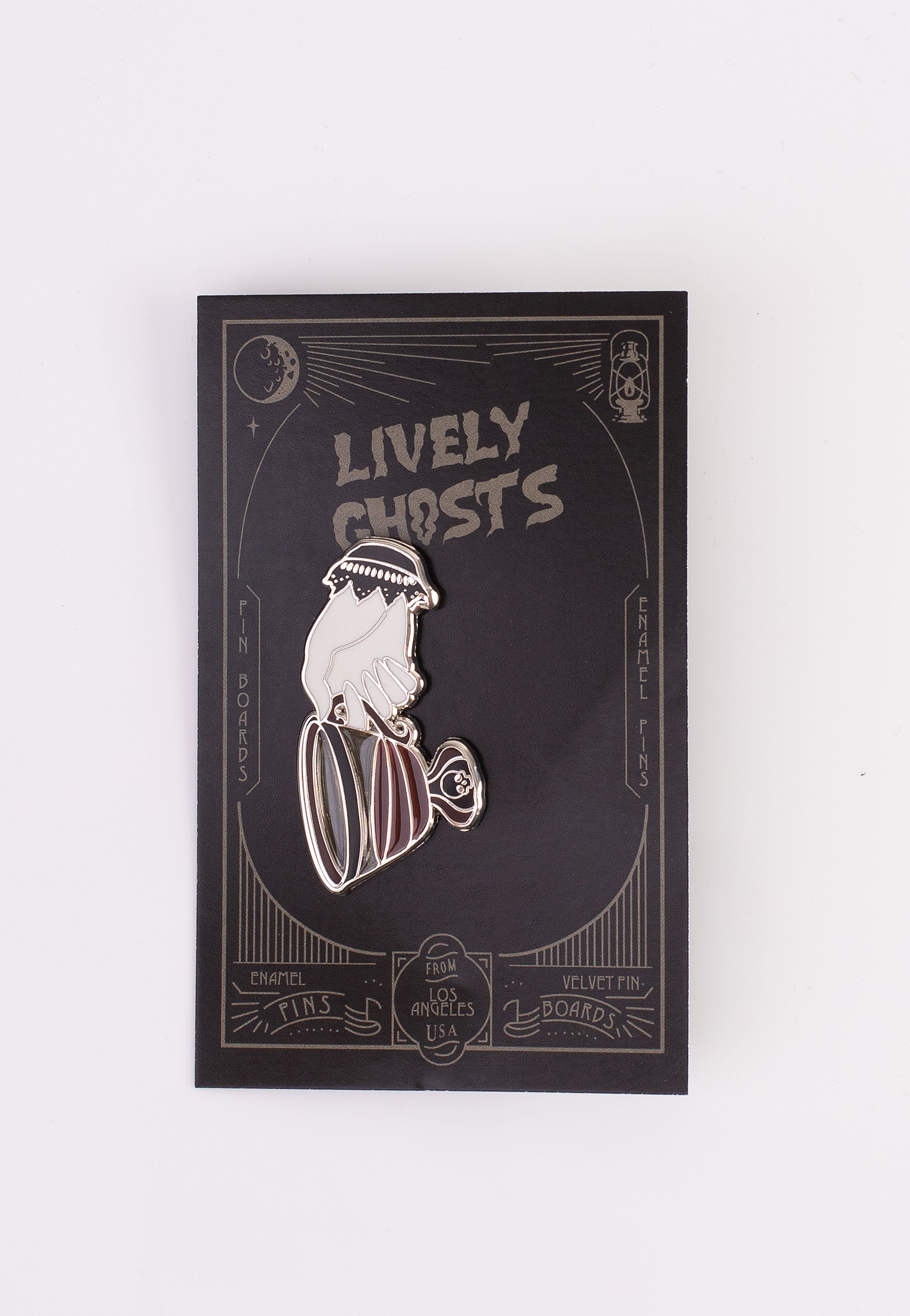 Lively Ghosts - You've Been Poisoned - Pin | Neutral-Image