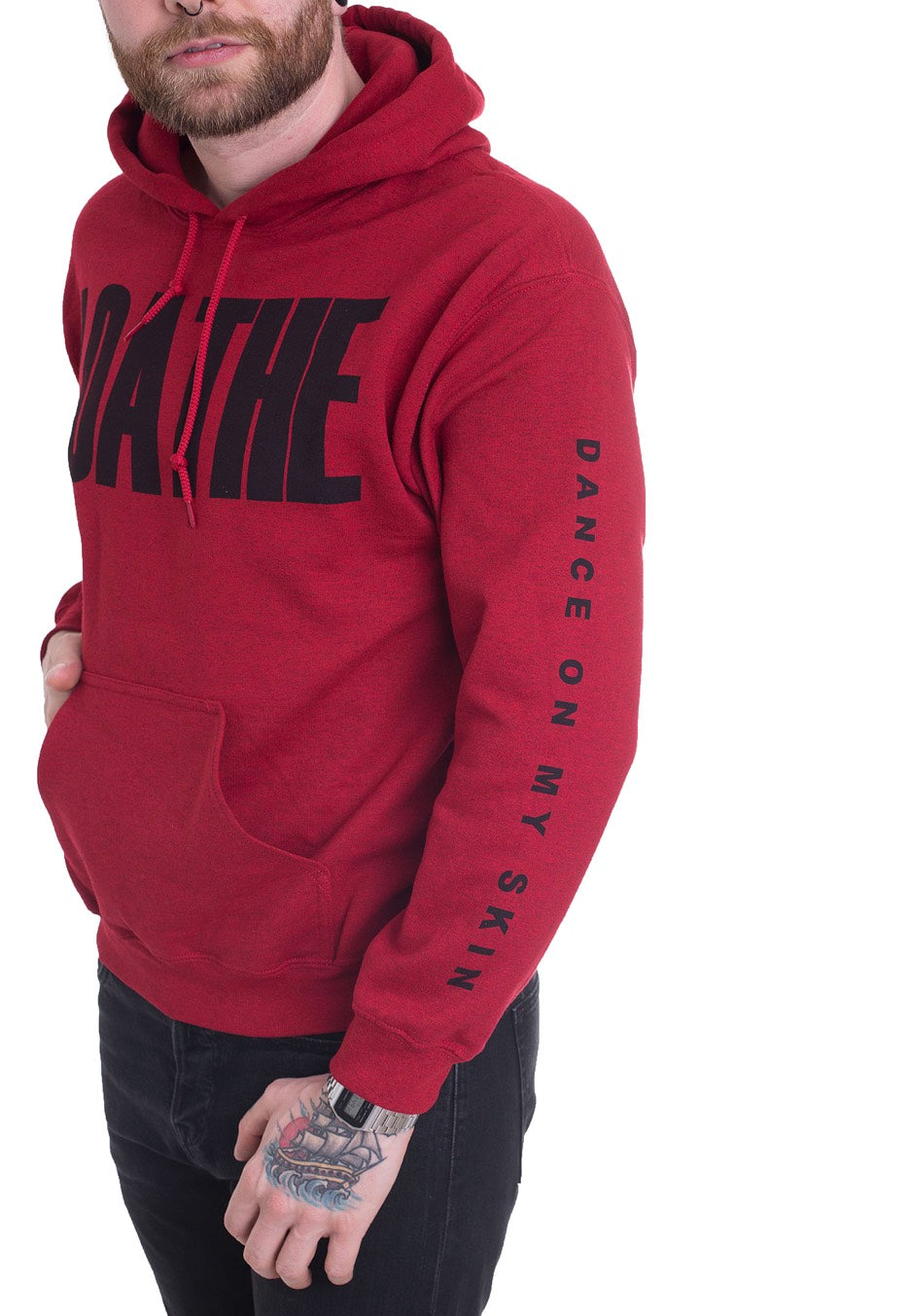 Loathe - Dance On My Skin Antique Cherry Red - Hoodie | Men-Image