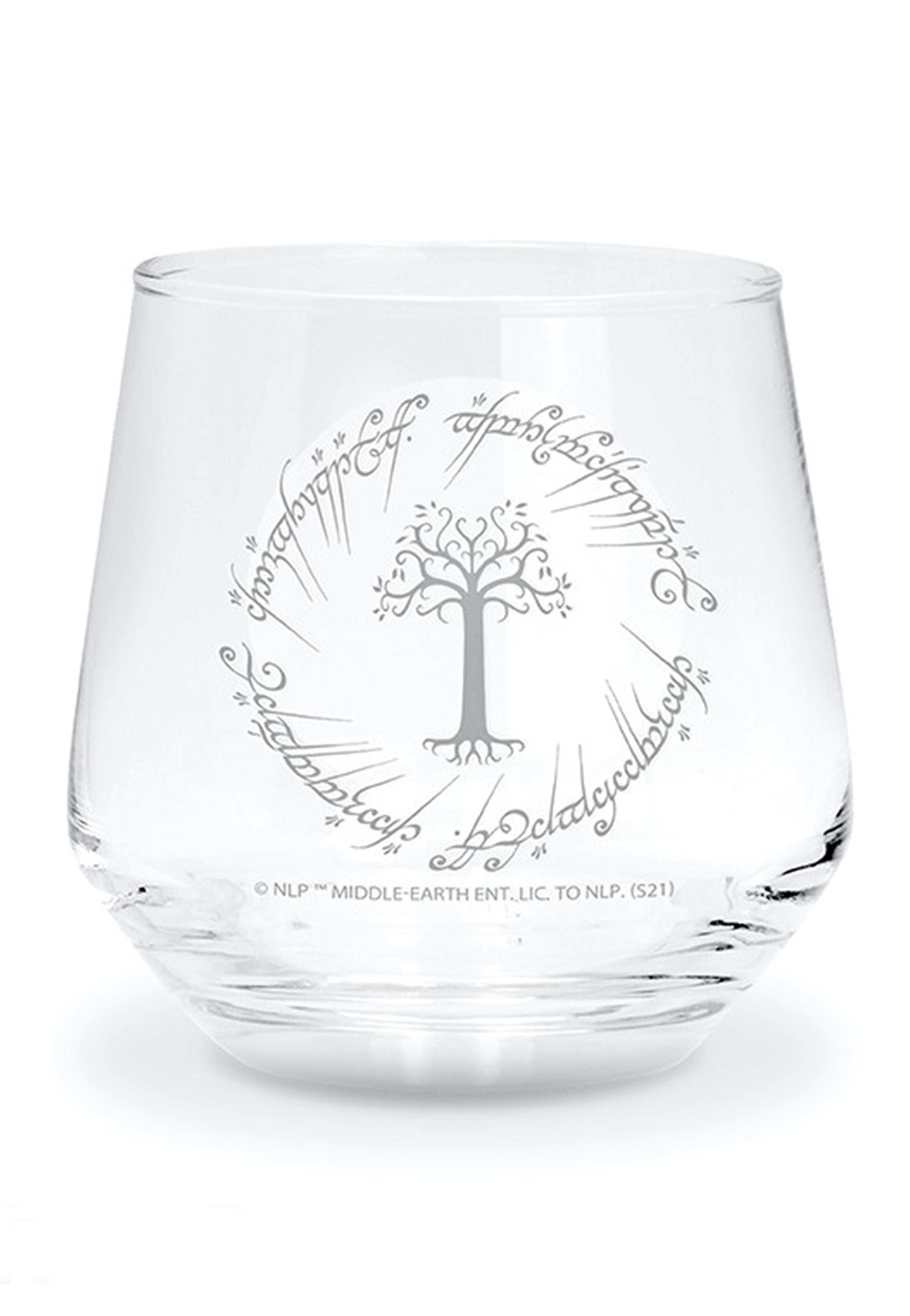The Lord Of The Rings - Prancing Pony & Gondor Tree - Glasses