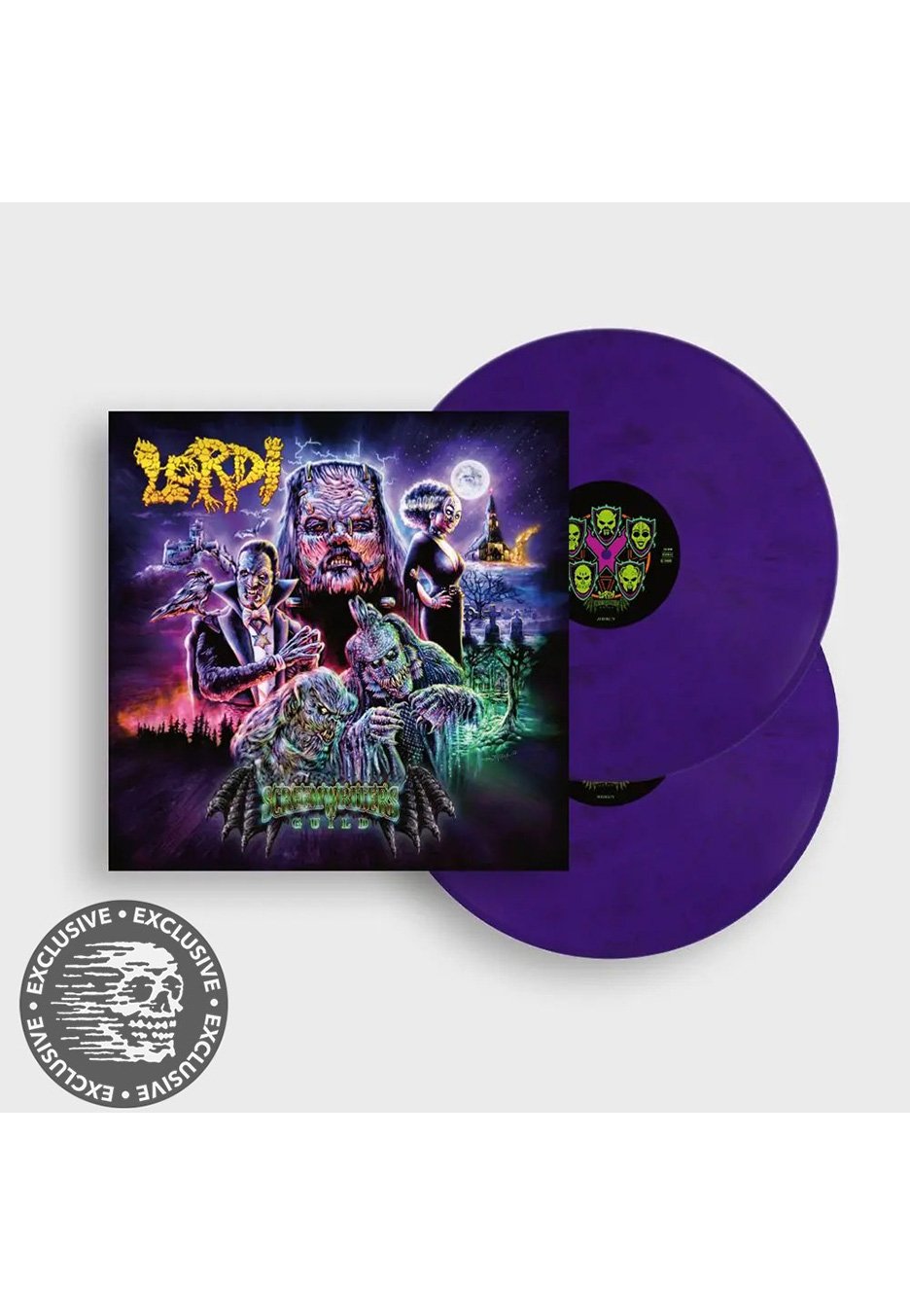 Lordi - Screem Writers Guild Purple/Black - Marbled 2 Vinyl