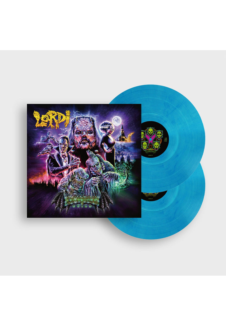 Lordi - Screem Writers Guild Transparent Blue - Marbled 2 Vinyl