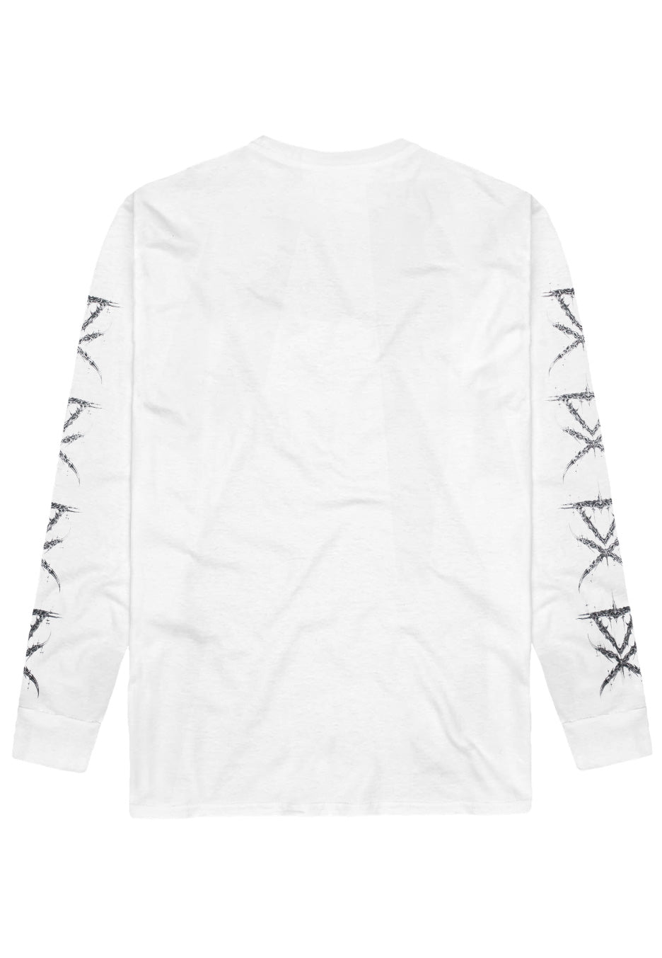 Lost Society Logo And Sigil White Tshirt manches longues