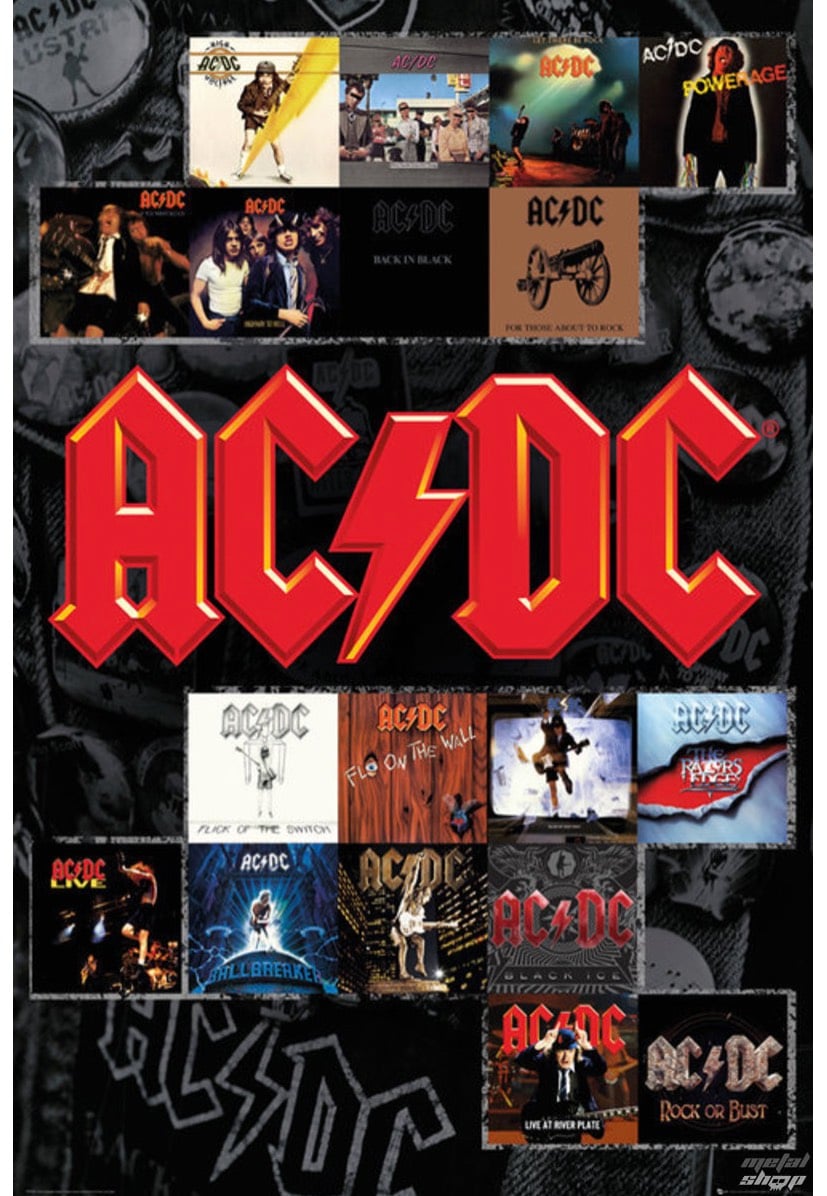 AC/DC - Covers Maxi - Poster