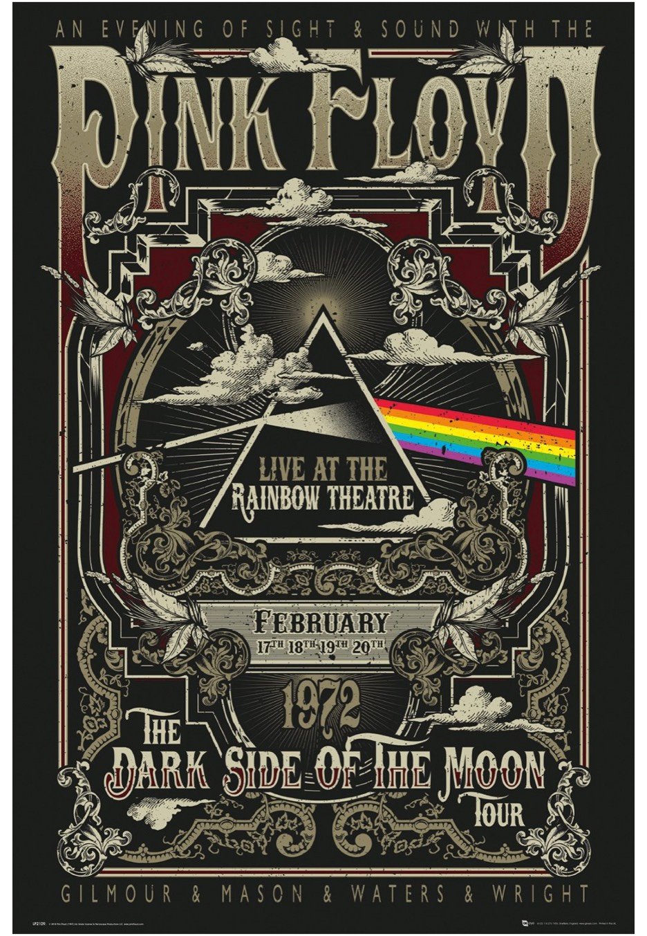 Pink Floyd - Rainbow Theatre Maxi - Poster