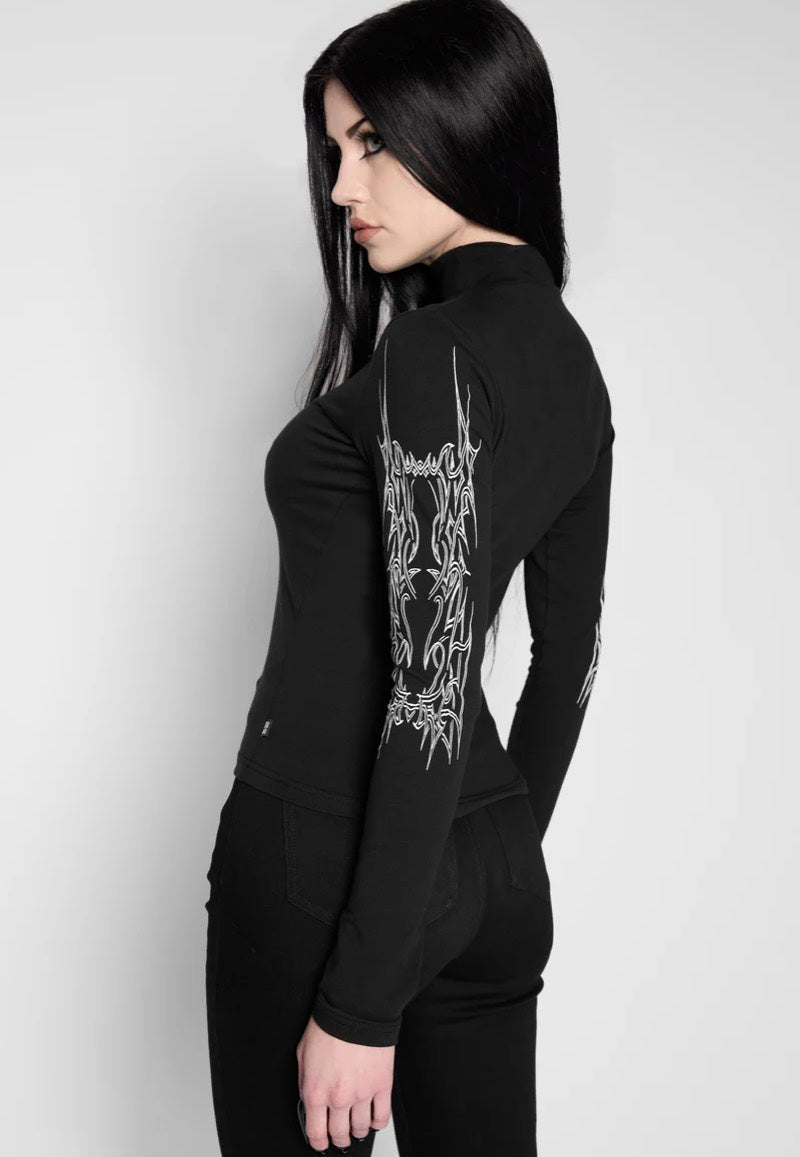Mary Wyatt - Lucent Black - Top | Women-Image
