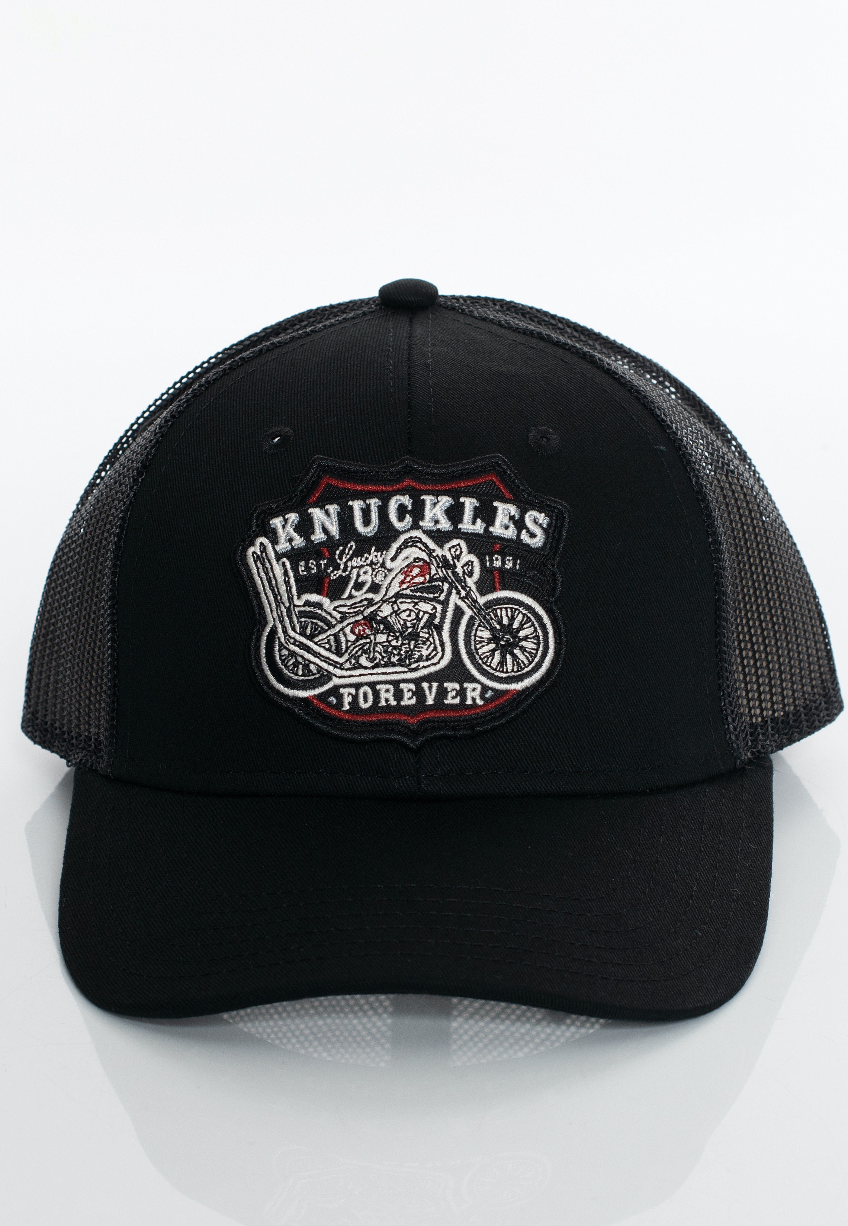 Lucky 13 - Knuckles Forever Dismantlers Black - Cap
