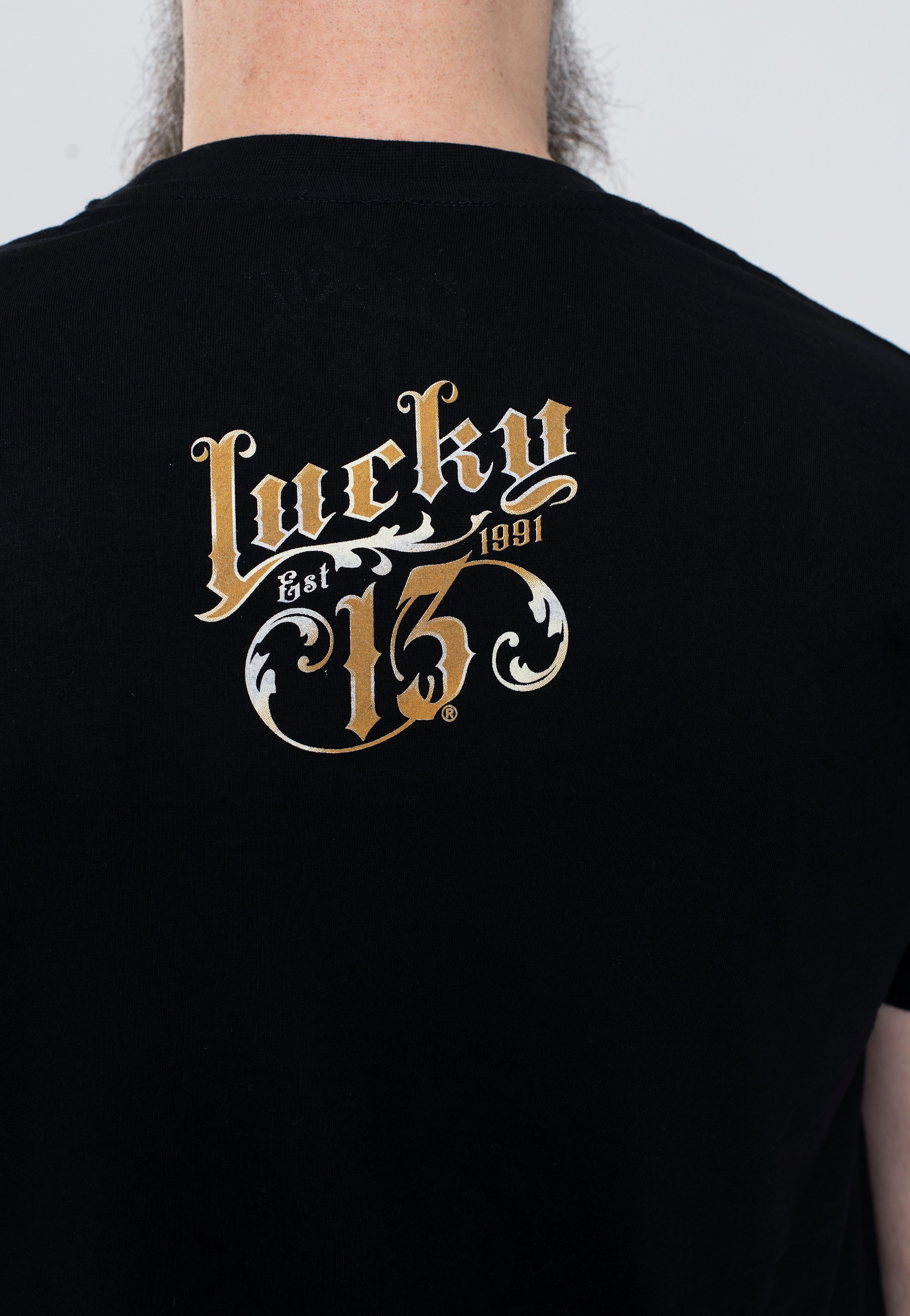 Lucky 13 - Old Sparky Black - T-Shirt | Nuclear Blast