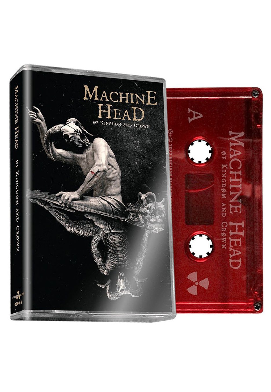 Machine Head - Øf Kingdøm And Crøwn Bloodred - Colored MC