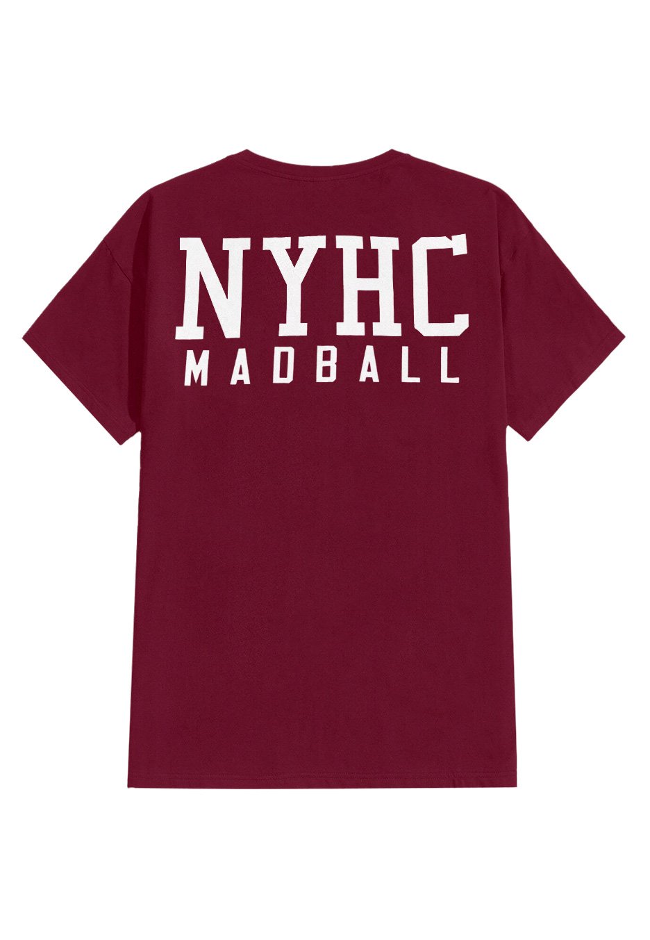 Madball - Ball NY Burgundy - T-Shirt