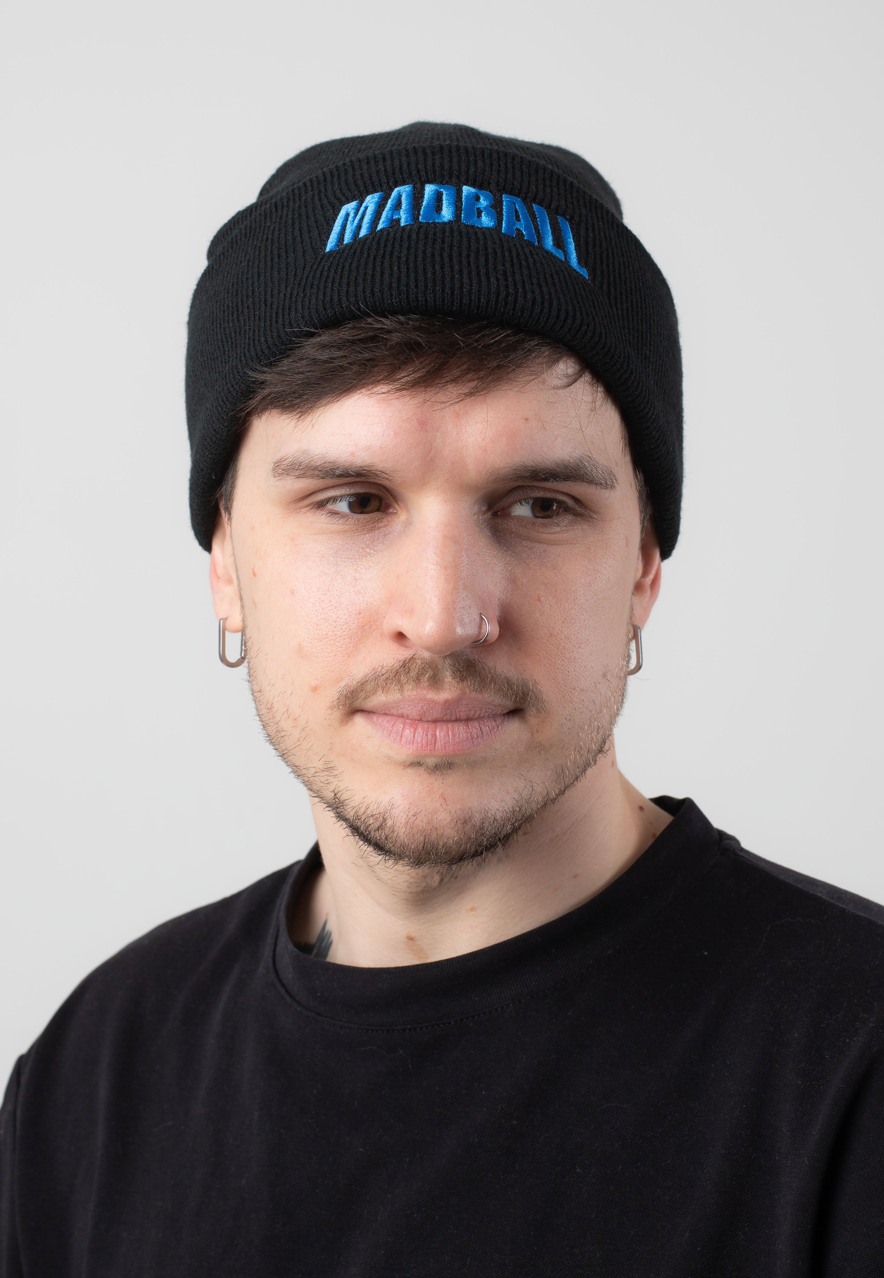 Madball - Blue Logo - Long Beanie | Neutral-Image