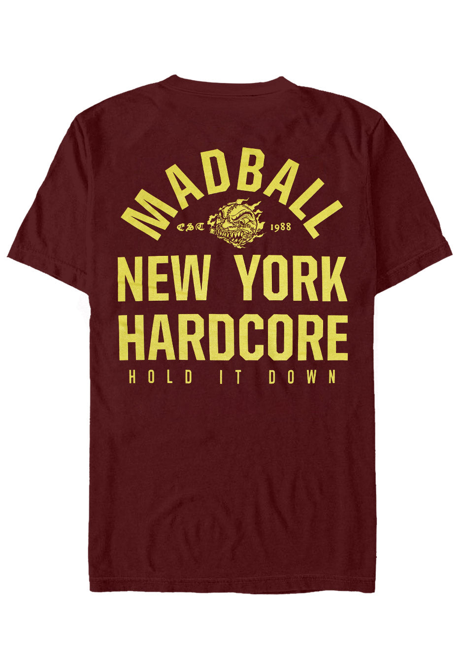 Madball - HID Burgundy - T-Shirt | Nuclear Blast