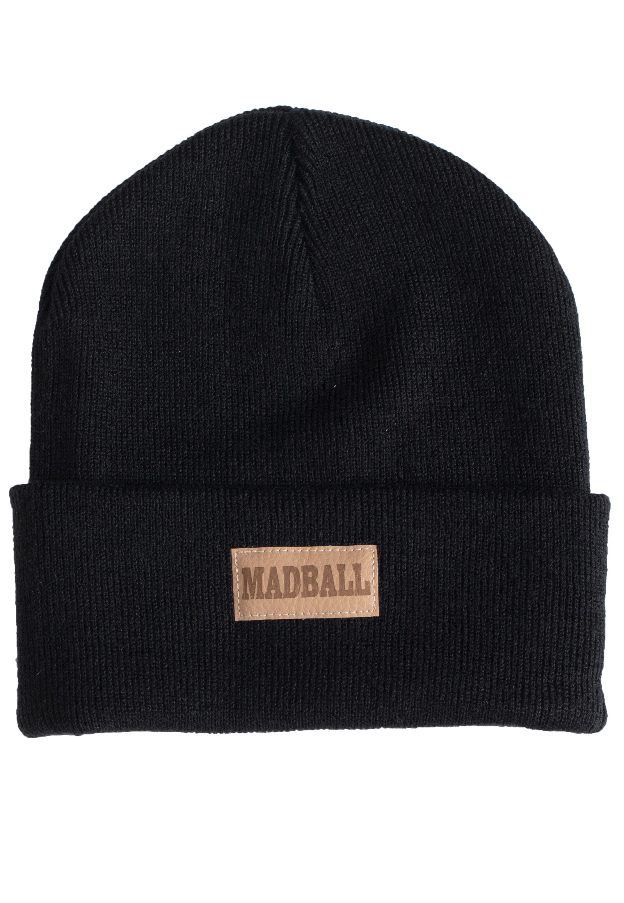 Madball - Logo Fake Leather Patch - Beanie