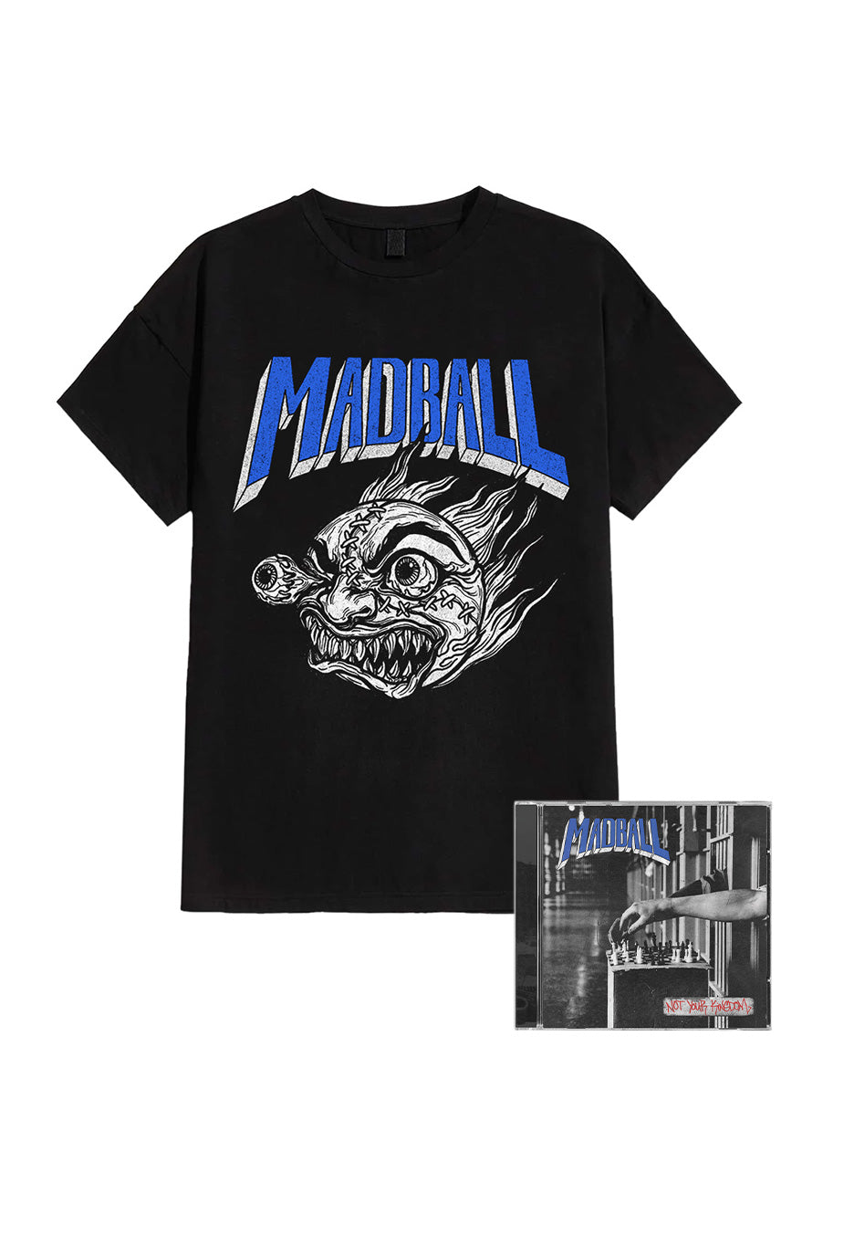 Madball - Not Your Kingdom - CD + Ball Of Destruction - T-Shirt