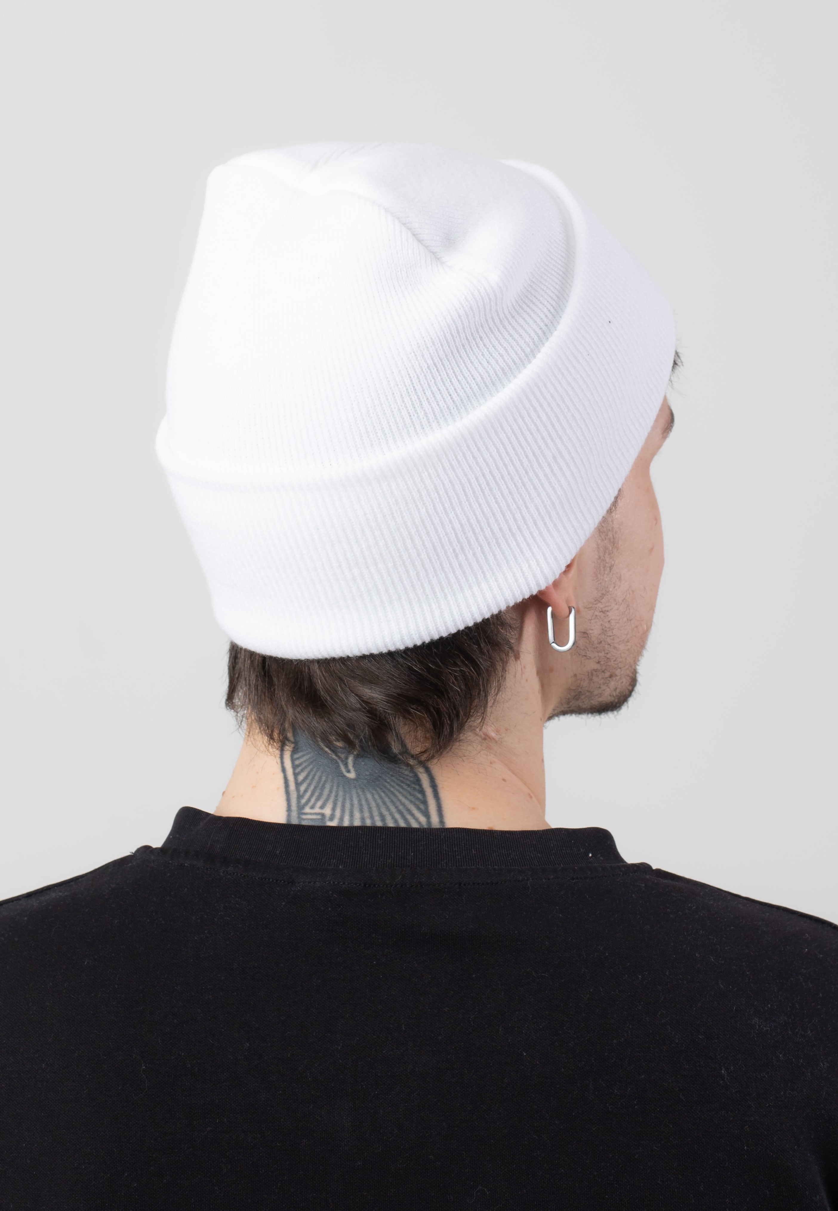 Madball - Orange Logo White - Long Beanie | Neutral-Image