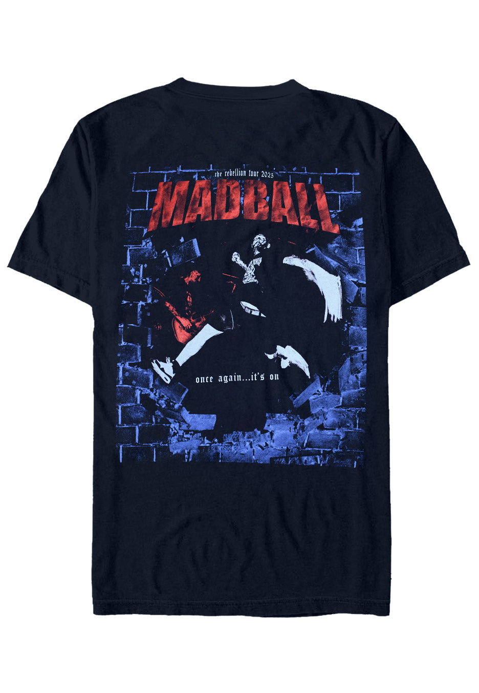 Madball - Rebellion 2025 Navy - T-Shirt | Neutral-Image