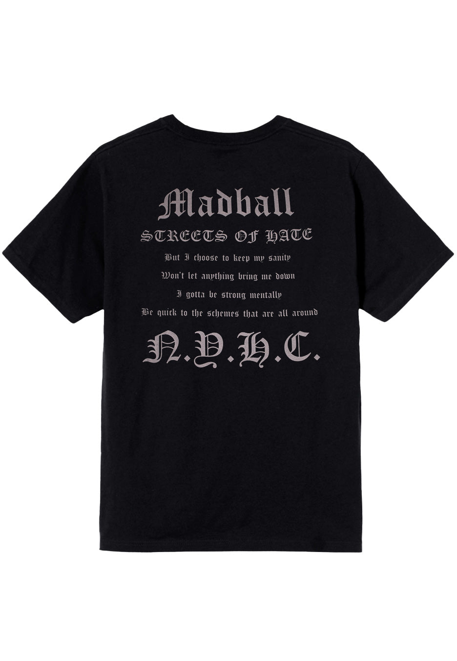 Madball - Streets Of Hate - T-Shirt