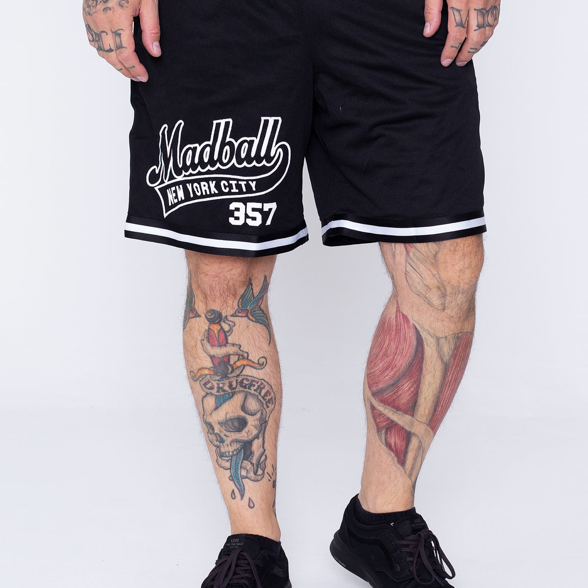 激安の madball_swoopstriped_pants_mes Tシャツ