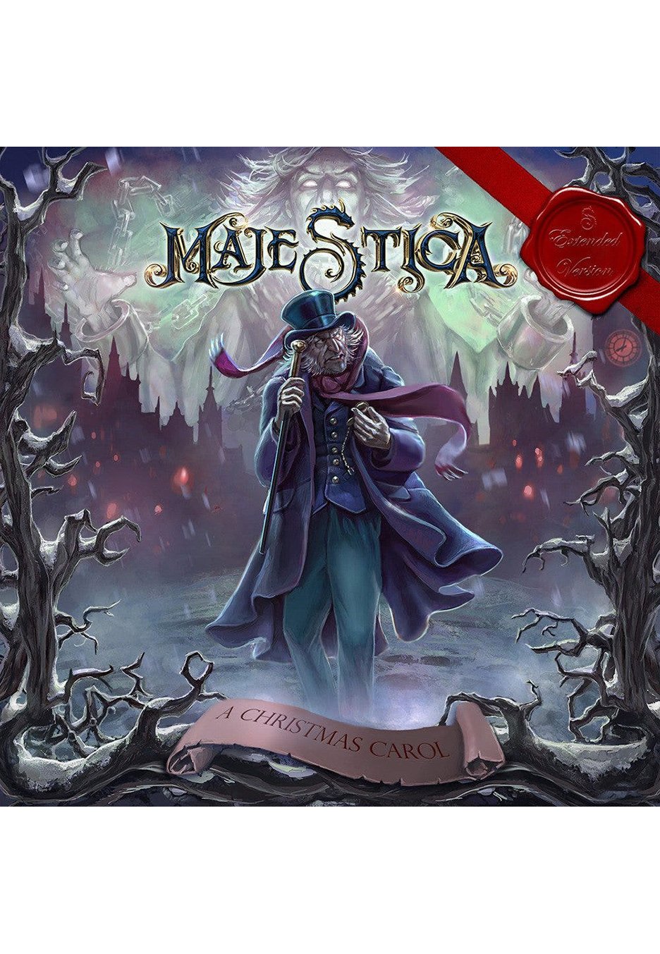 Majestica - A Christmas Carol (Extended Version) Purple - Colored Vinyl