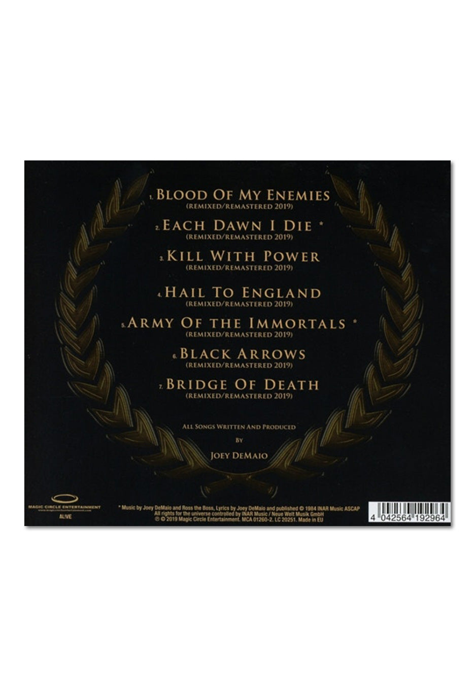 Manowar - Hail To England Imperial Edition Mmxix - CD