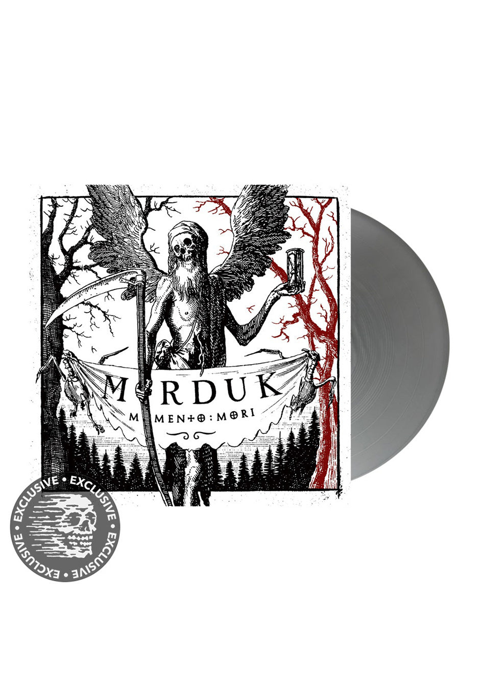 Marduk - Memento Mori Silver - Colored Vinyl