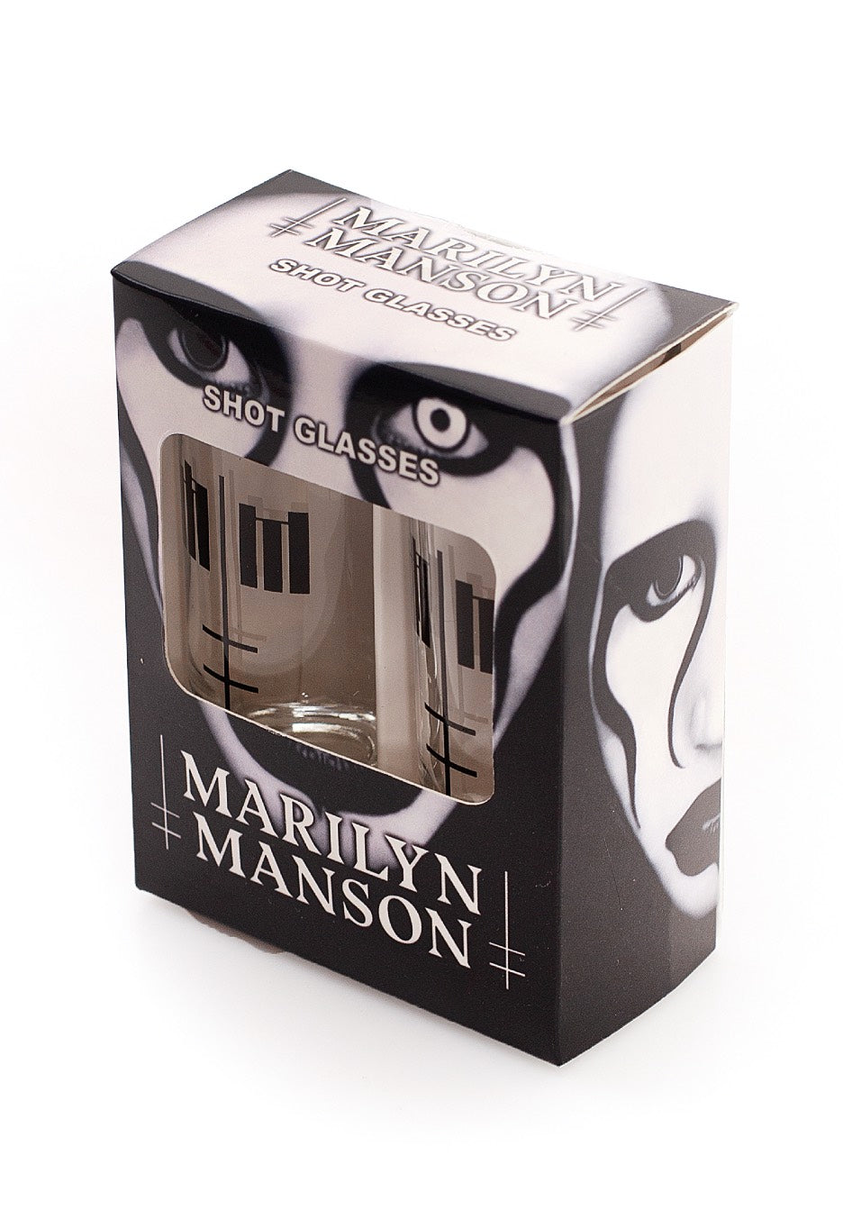 Marilyn Manson - Defiant Face - Glass | Neutral-Image