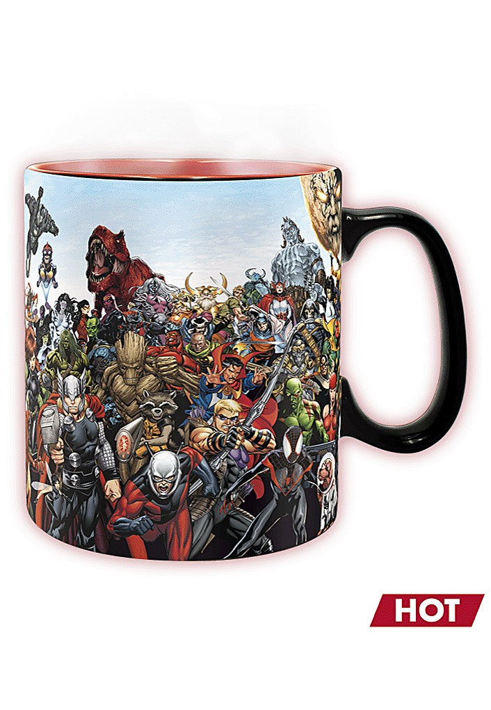 Marvel Comics - Heroes Heat Change - Mug | Neutral-Image