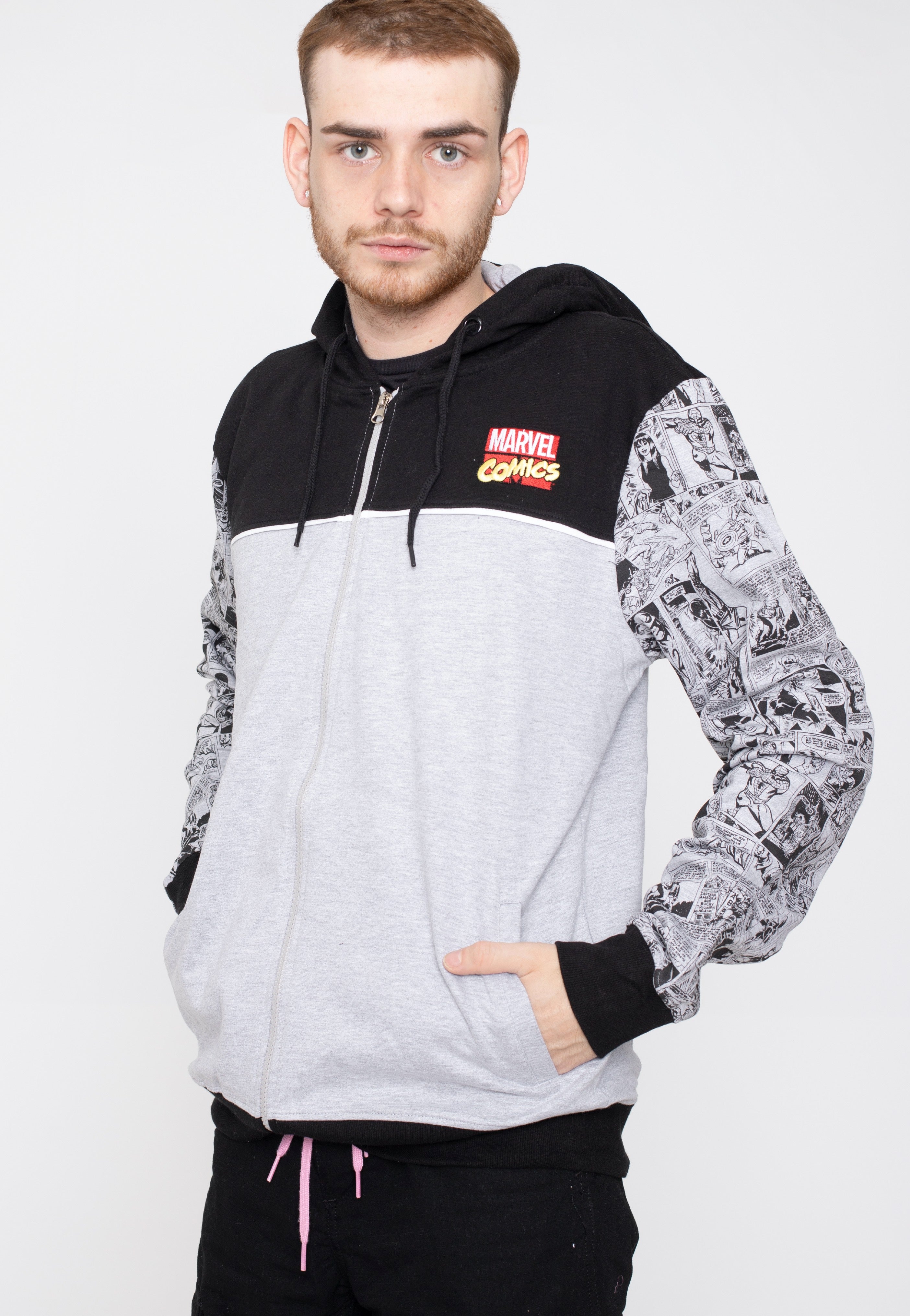 Marvel Comics - The Comic Grey - Zipper | Men-Image
