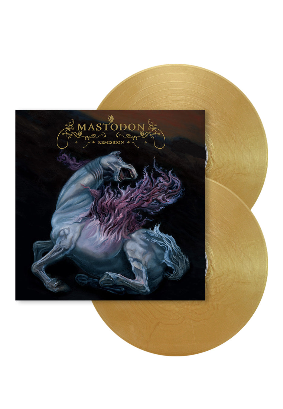 Mastodon Remission Gold Nugget Colored 2 Vinyl
