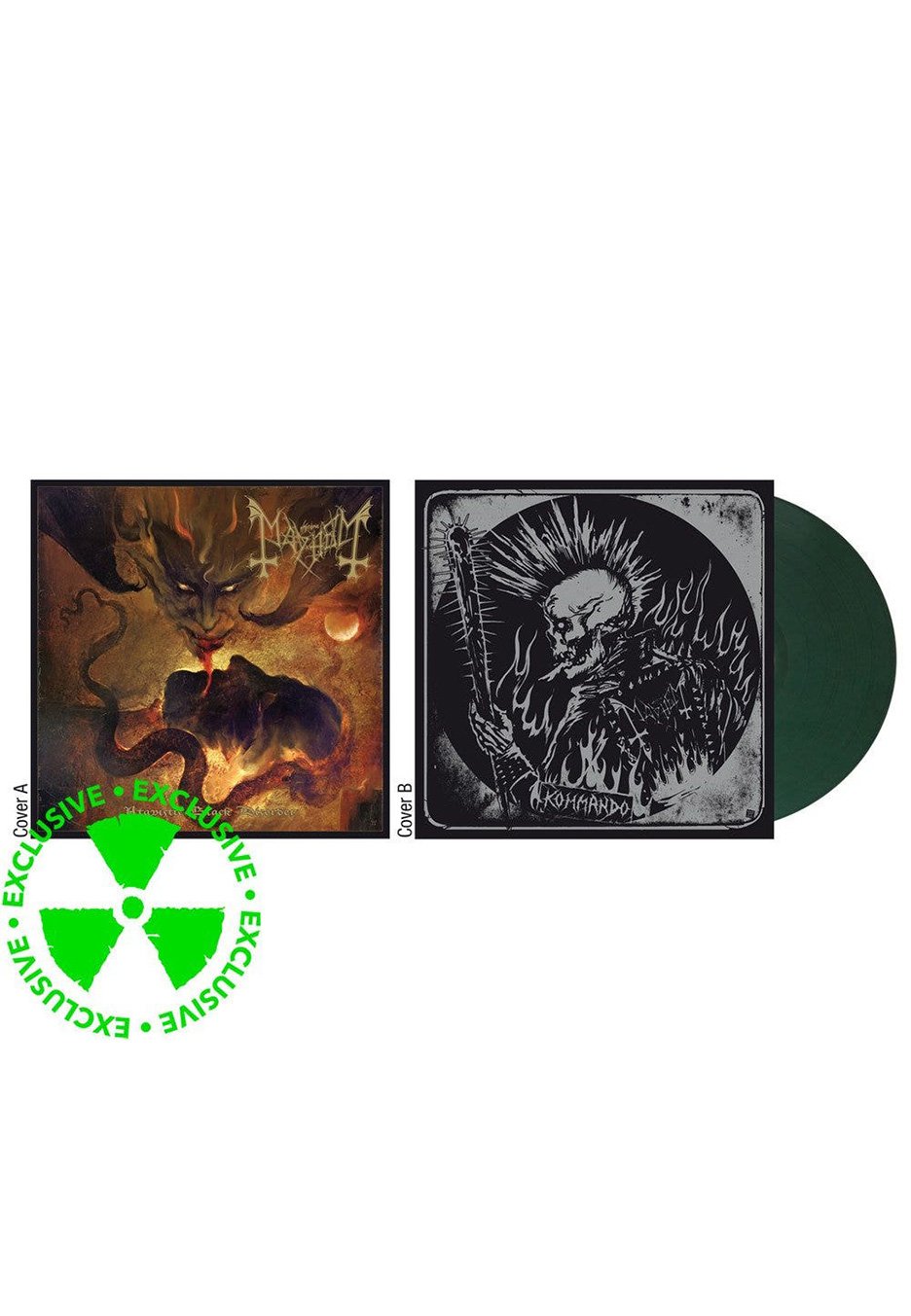 Mayhem - Atavistic Black Disorder / Kommando Dark Green - Colored Vinyl