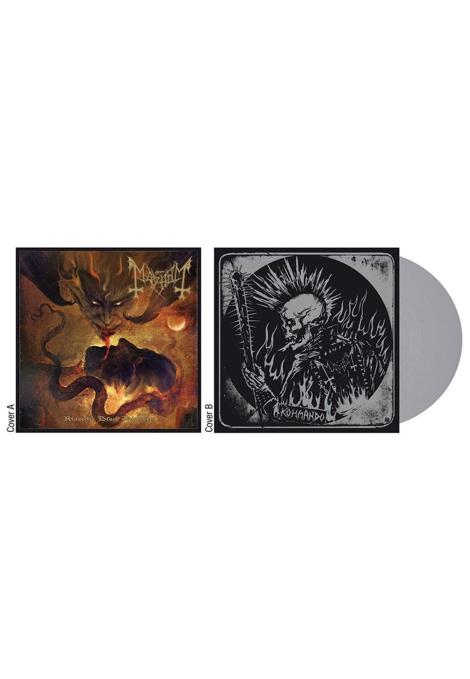 Mayhem - Atavistic Black Disorder / Kommando Grey - Colored Vinyl
