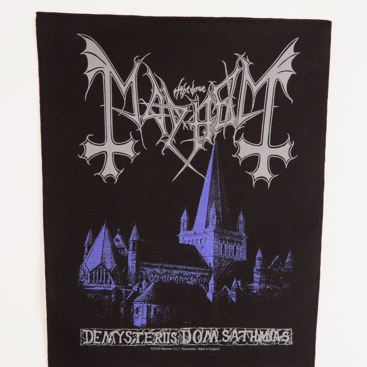 Mayhem - De Mysteriis Dom Sathanas - Backpatch | Nuclear Blast