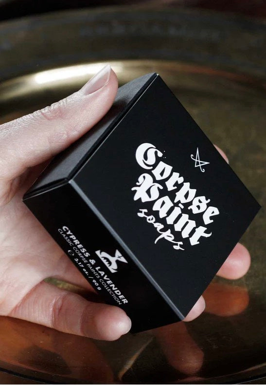 Kaamos Co. - Corpse Paint Cypress & Lavender - Soap | Neutral-Image