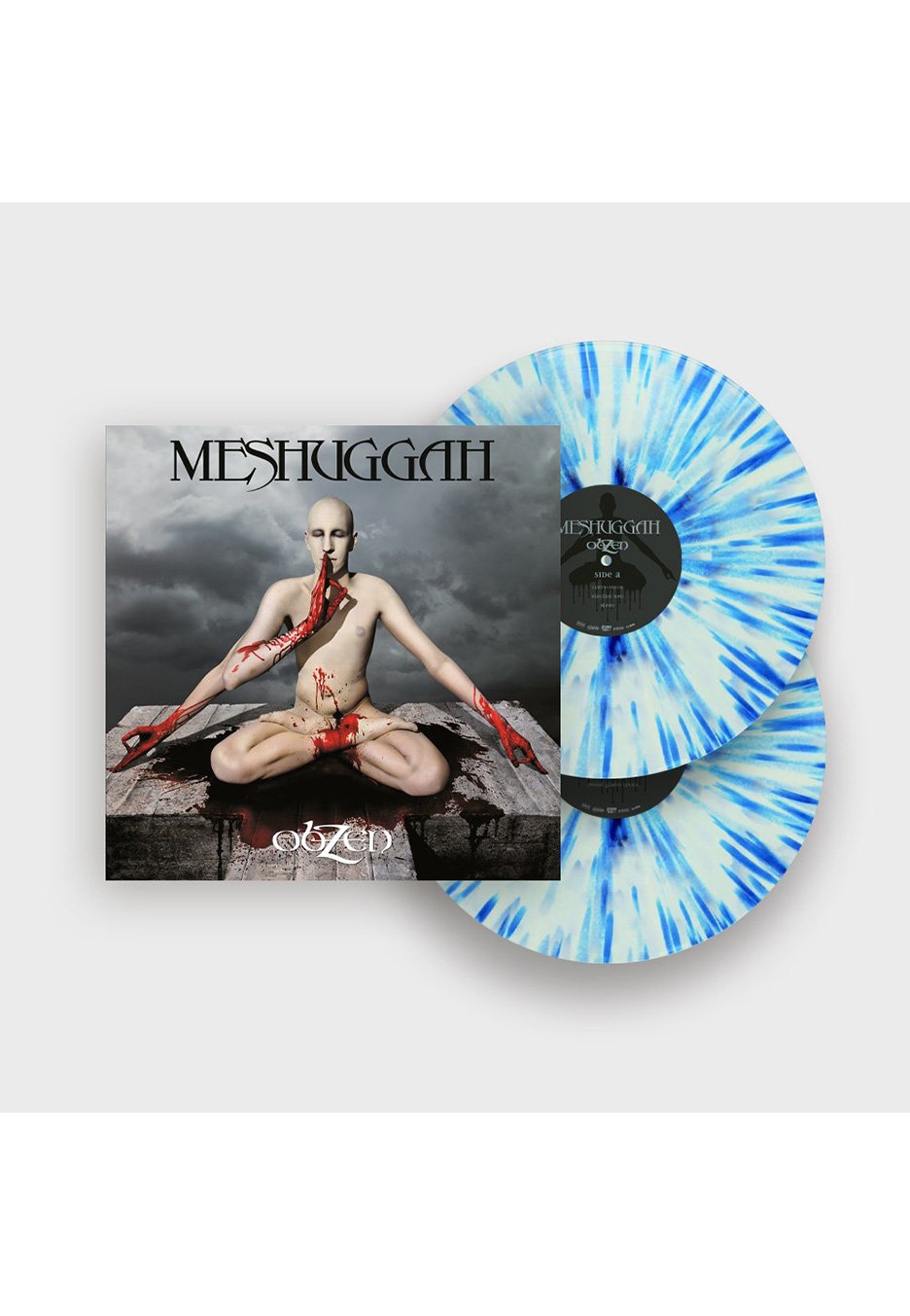 Meshuggah - Obzen White/Clear/Blue - Splattered 2 Vinyl