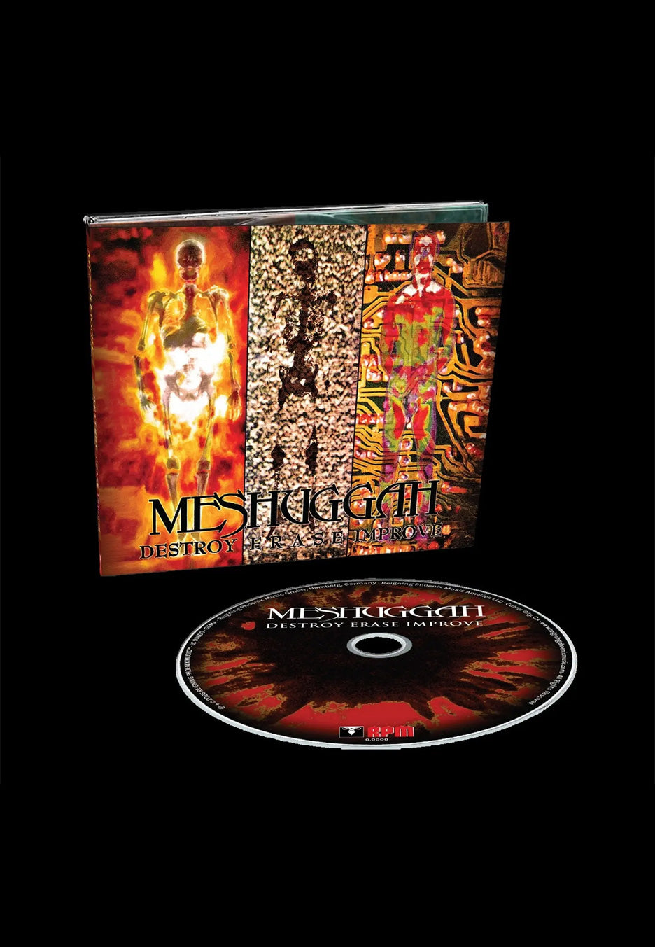 Meshuggah - Destroy Erase Improve (30th Anniversary Remastered) - Digipak CD | Neutral-Image