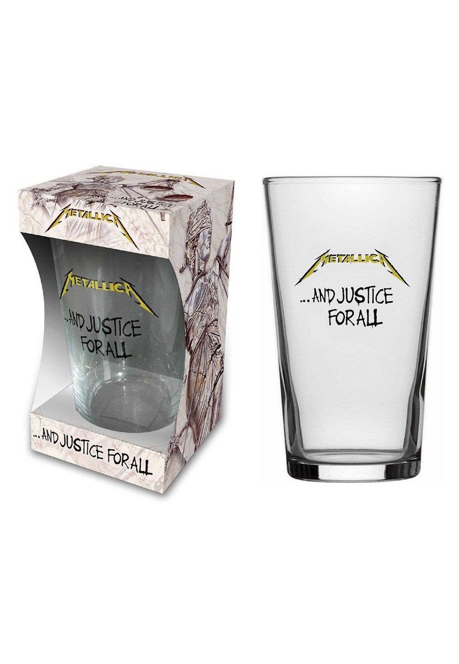 Metallica - And Justice For All Pint - Glass