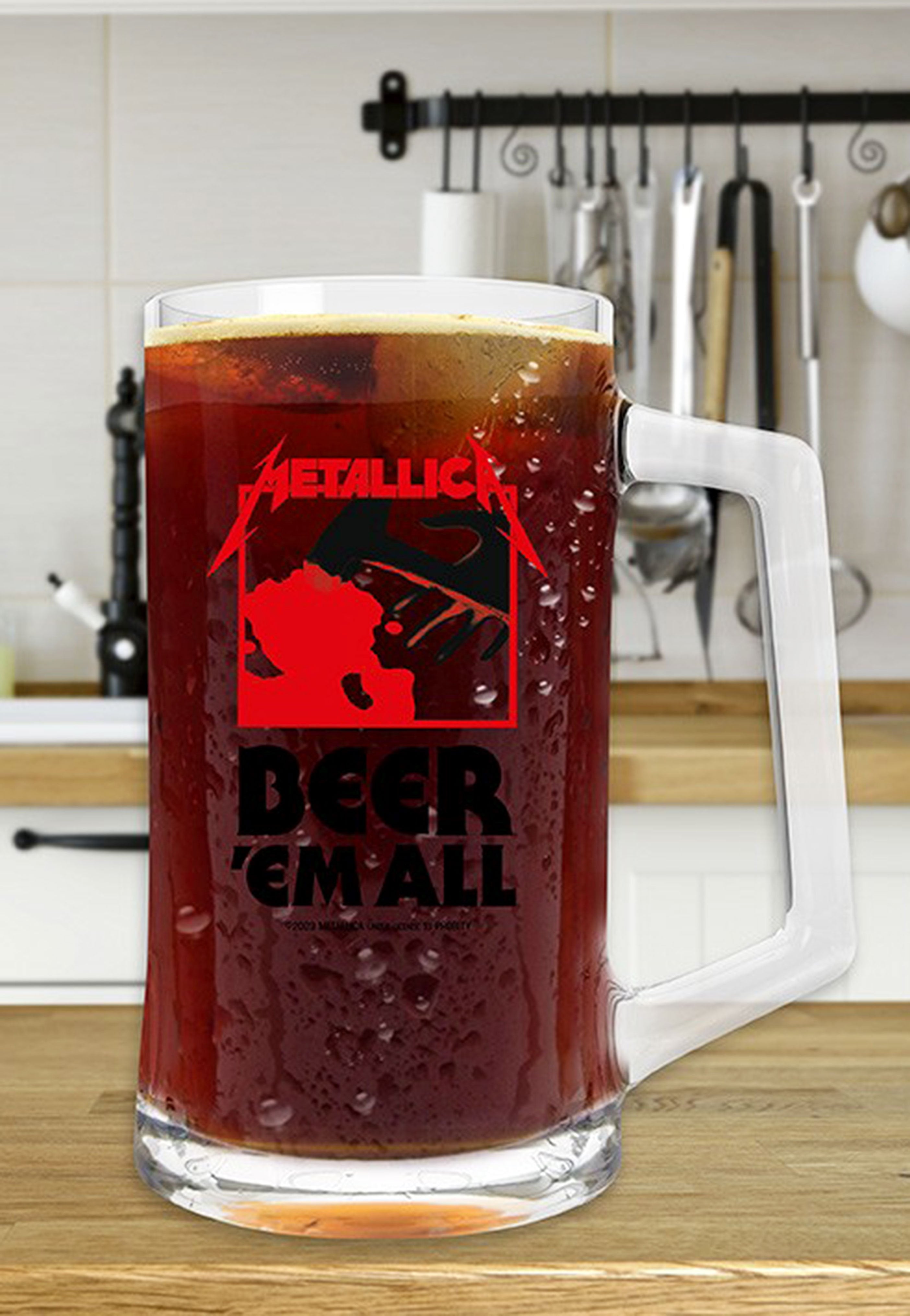 Metallica - Beer'Em All - Tankard