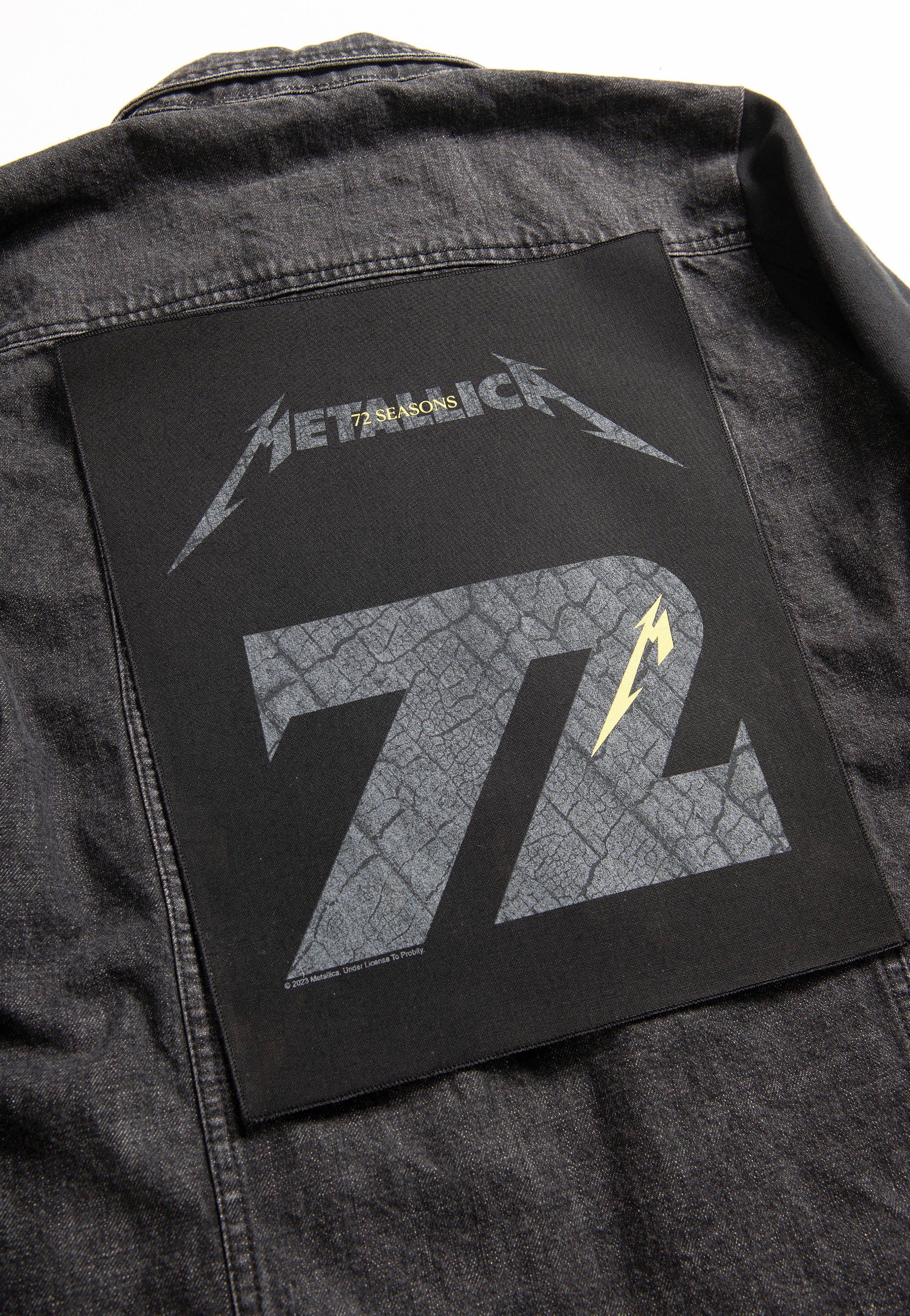 Metallica - Charred M72 - Backpatch