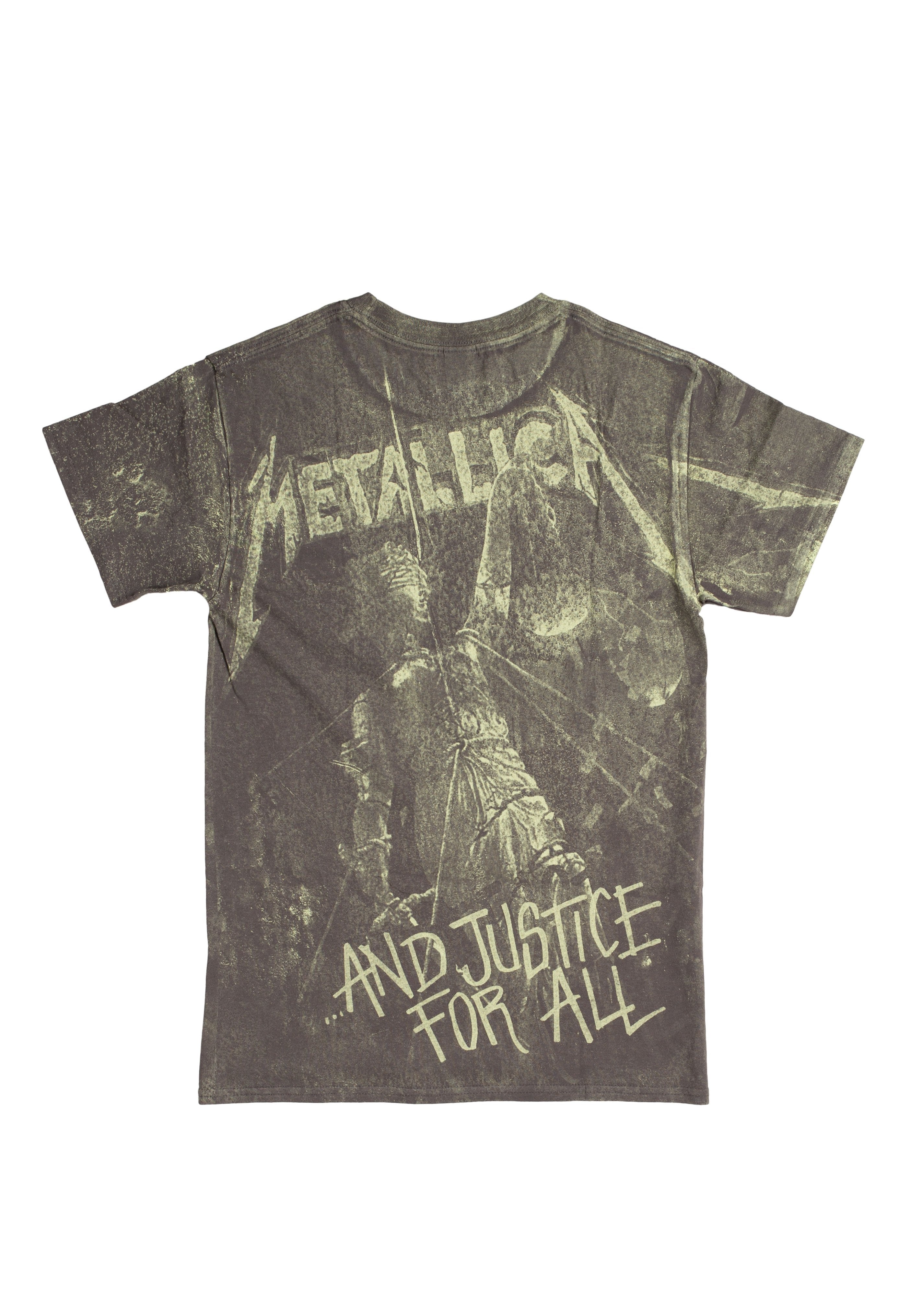 Metallica - Justice Neon All Over - T-Shirt