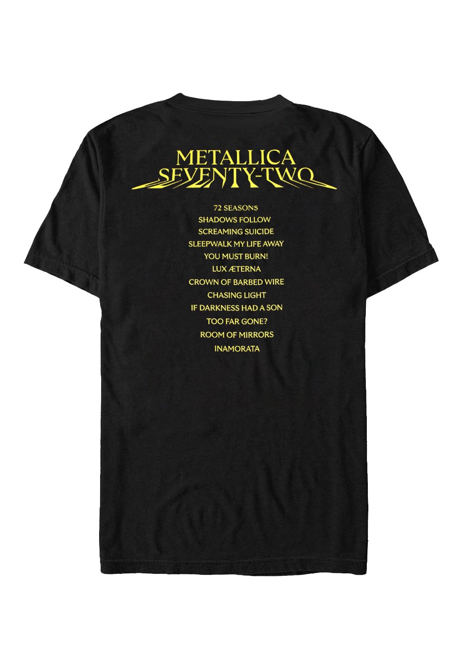 Metallica - M72 Squared Cover - T-Shirt