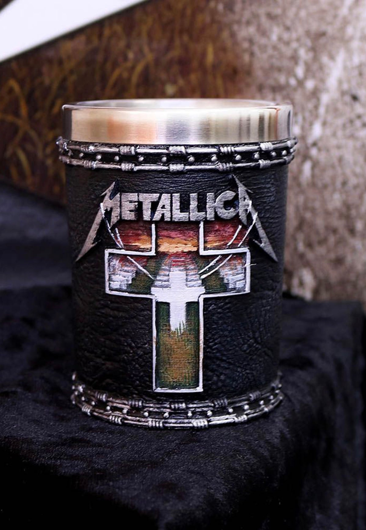 Metallica Master Of Puppets Shot Glass