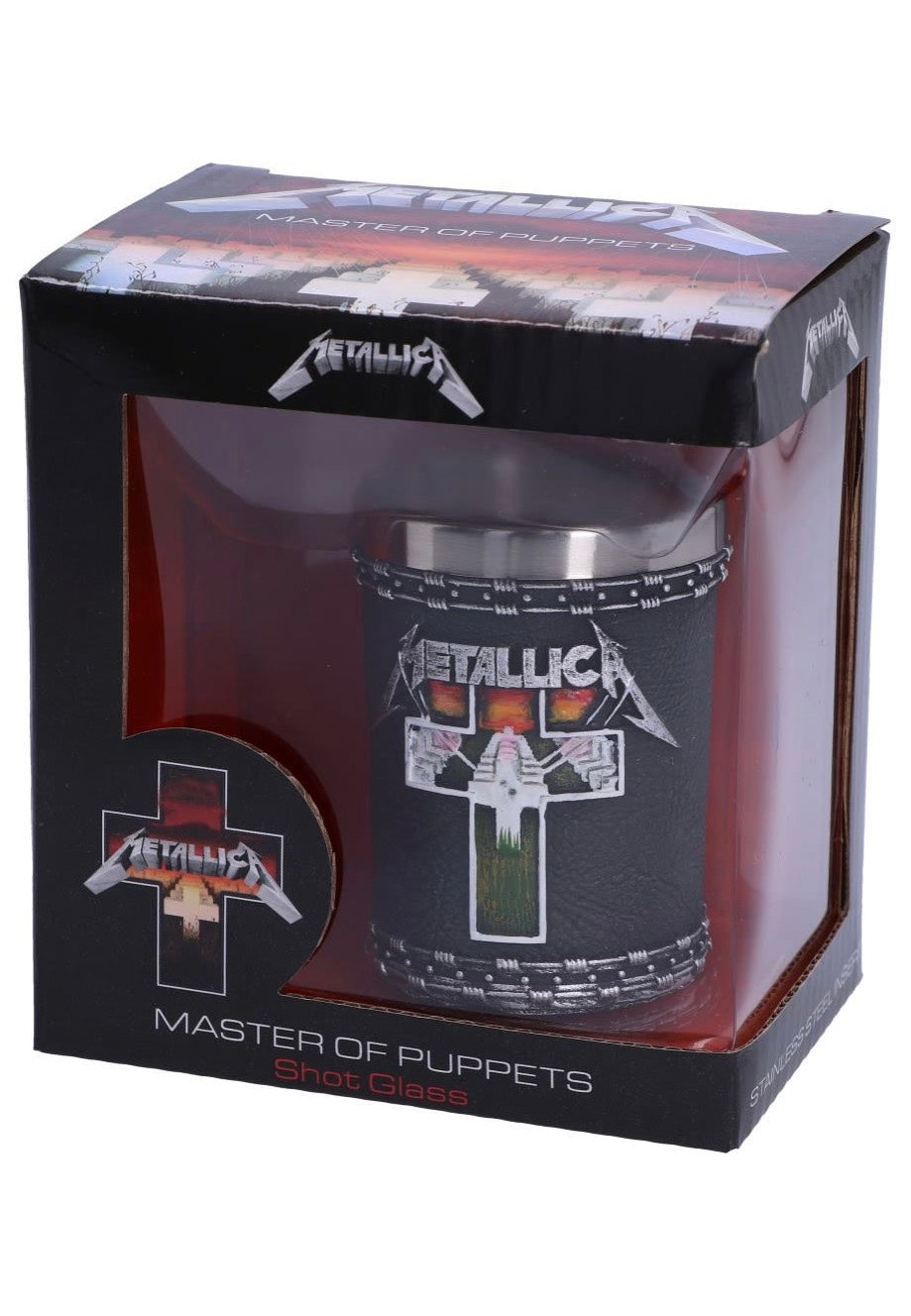 Metallica Master Of Puppets Shot Glass