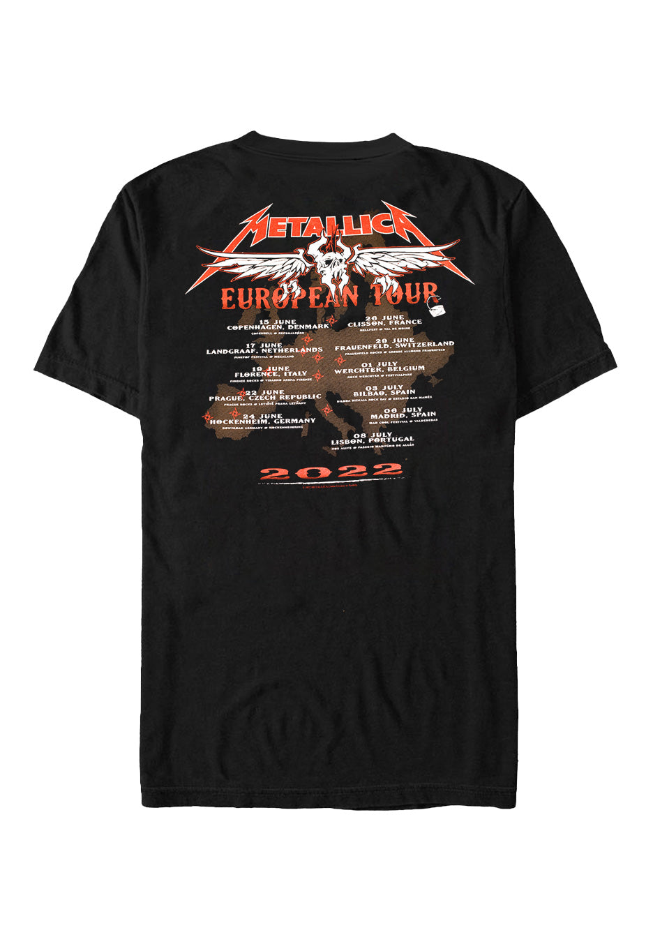 Metallica - Squindo Euro - T-Shirt