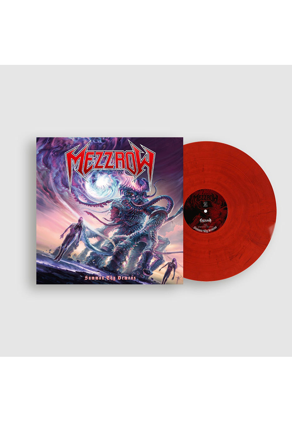 Mezzrow - Summon Thy Demons Clear Red/Blue - Marbled Vinyl