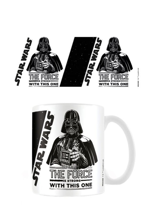 Star Wars - The Force Is Strong White - Mug