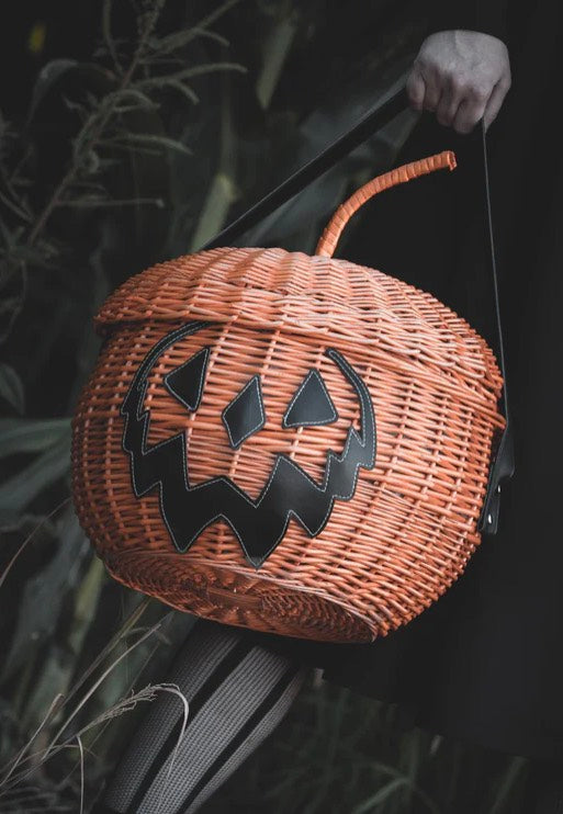 Lively Ghosts - Haunted Hallows Orange - Picnic Basket | Neutral-Image