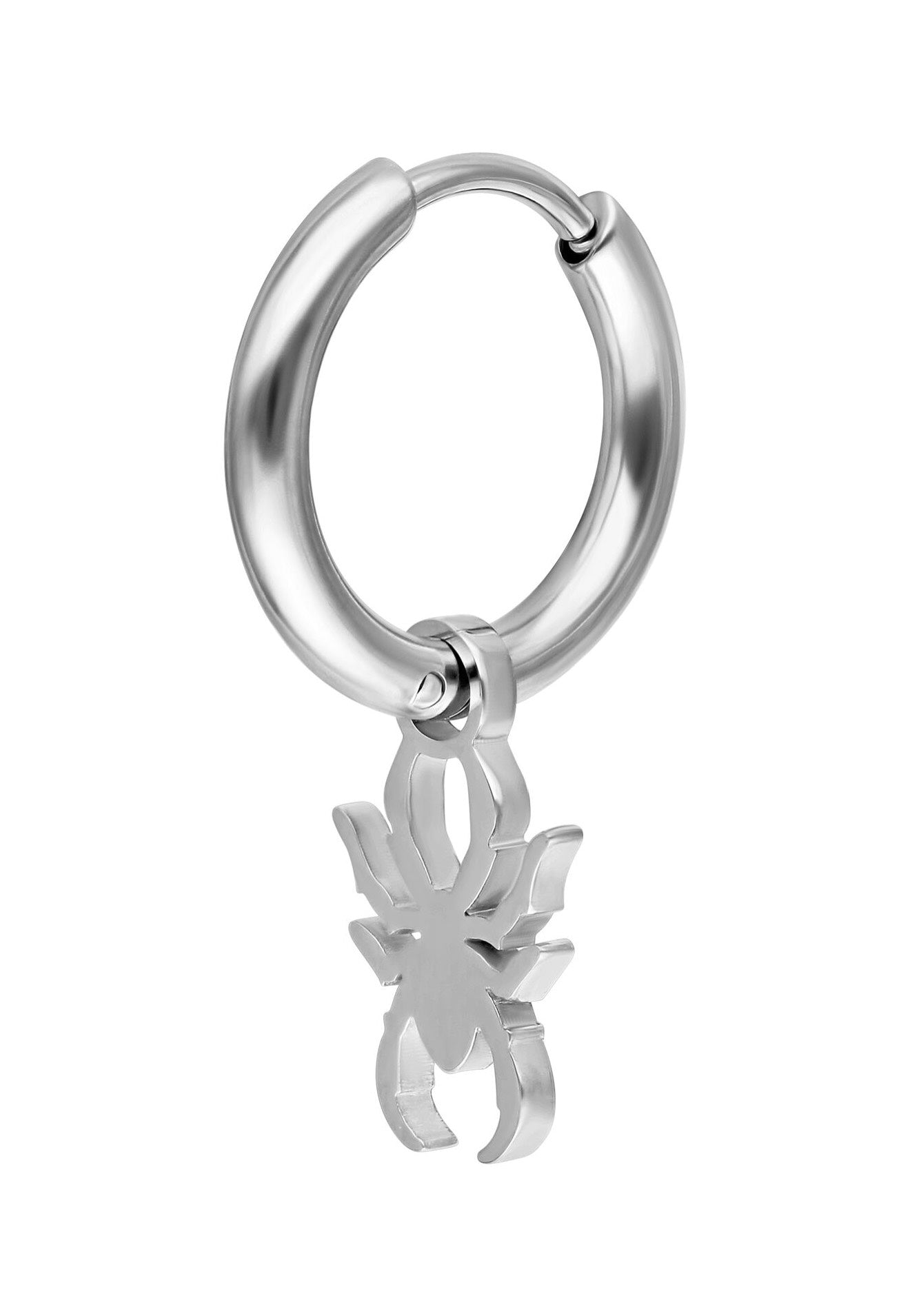 Wildcat - Mini Spider Silver - Earrings | Neutral-Image