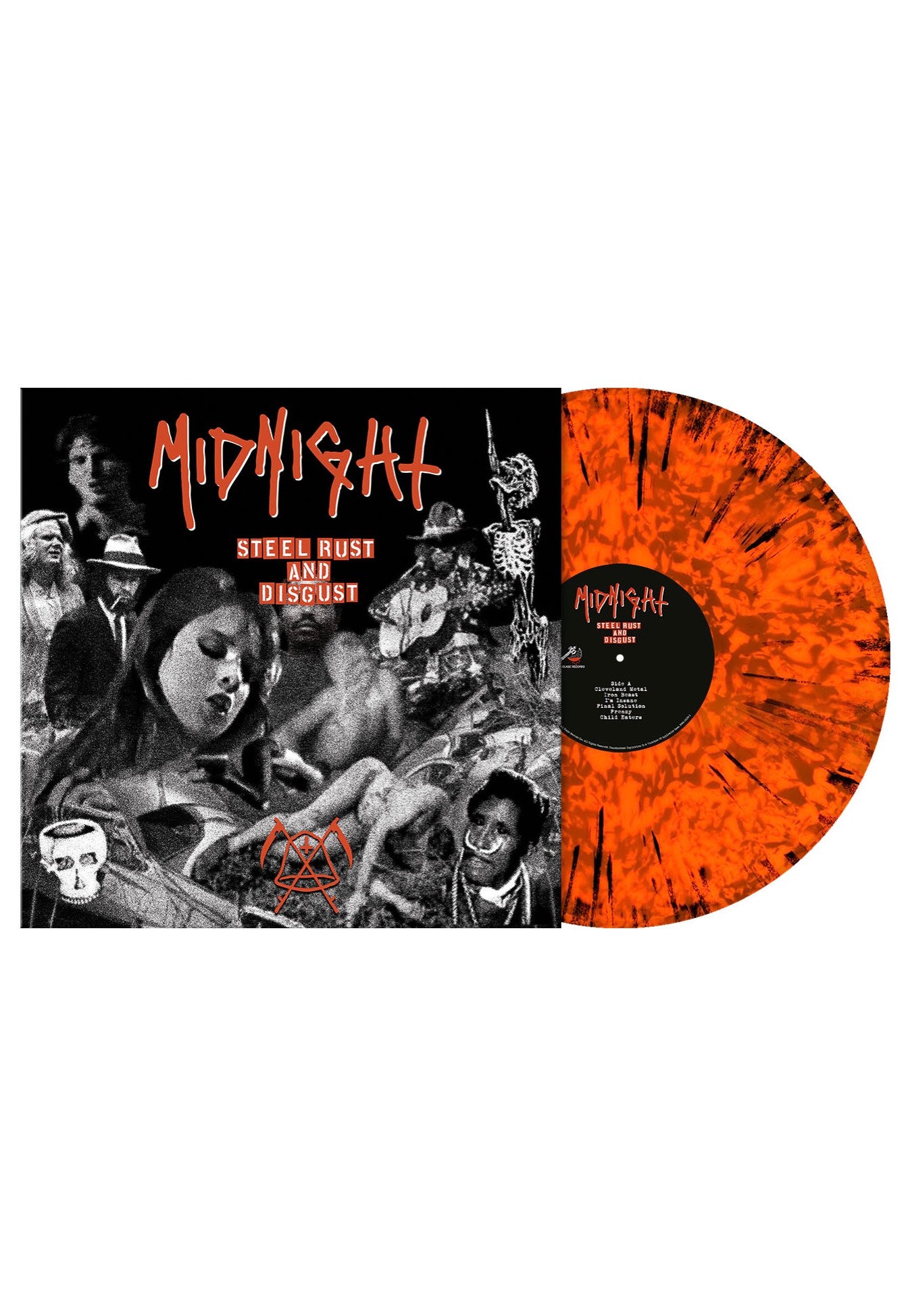 Midnight - Steel, Rust And Disgust Ltd. Orange Blackdust - Colored Vinyl | Neutral-Image
