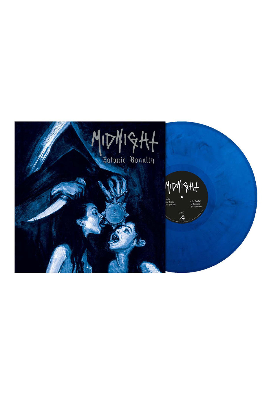 Midnight - Satanic Royalty (15th Anniversary) Ltd. Blue w/Black Smoke